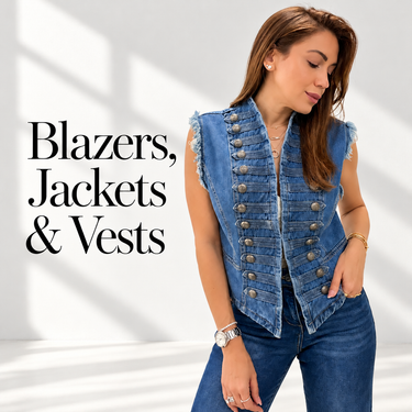 Blazers, Jackets & Vests