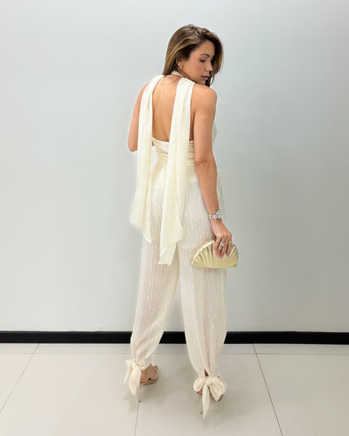 BEIGE PANT SET