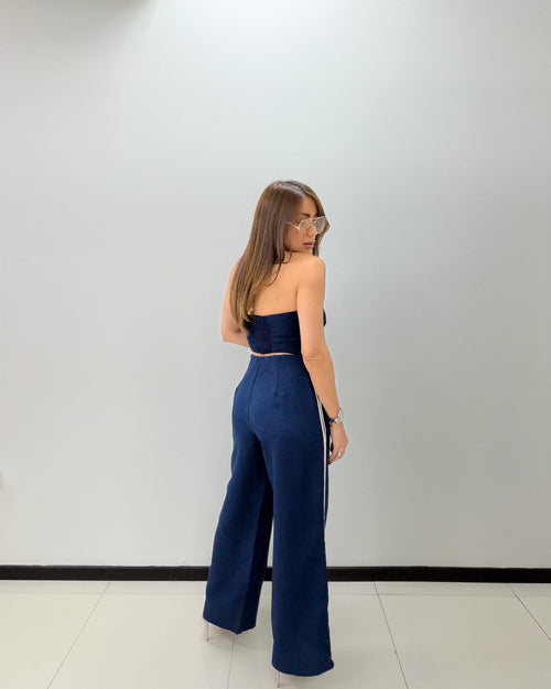 ROPE TRIM DEATIL PANT SET