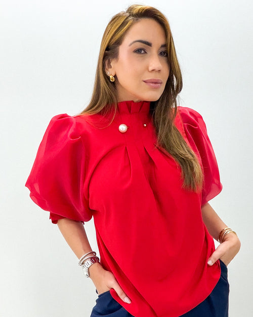 PEARL CRUSH BLOUSE
