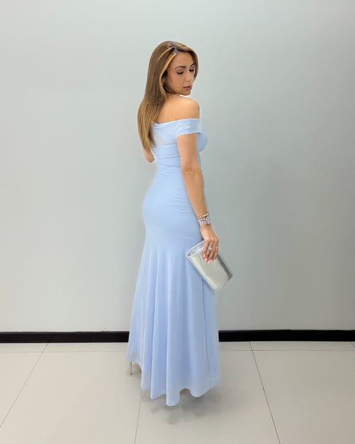 ICE BLUE DRESS
