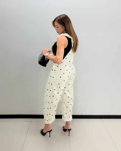 POLKA DOTS OVERALL