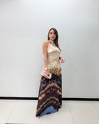 MOCHA MULTI MAXI DRESS