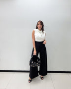 COWL NECK JUMPSUIT