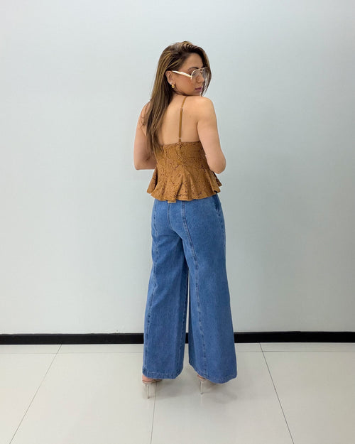 WIDE LEG JEAN
