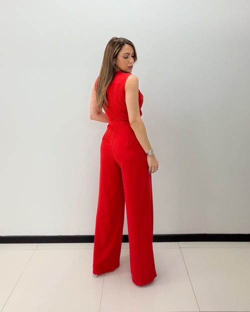 ASYMMETRIC JUMPSUIT