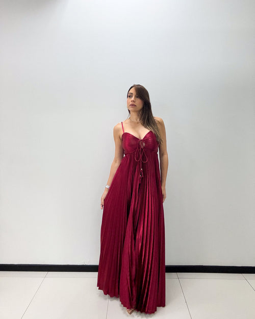 PLEATED DRESS