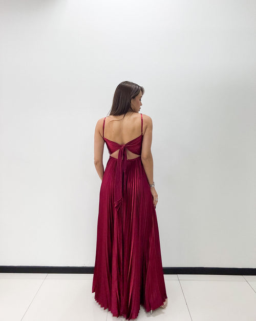 PLEATED DRESS