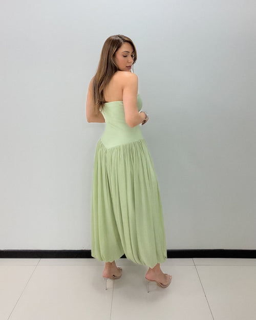 SAGE BALLOON JUMPSUIT