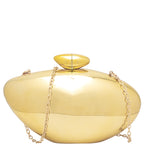 METALLIC OVAL SHAPED