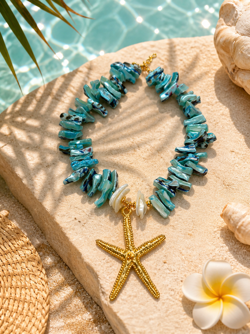 SEA STAR GLOW NECKLACE