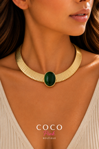 GEMSTONE COLLAR NECKLACE