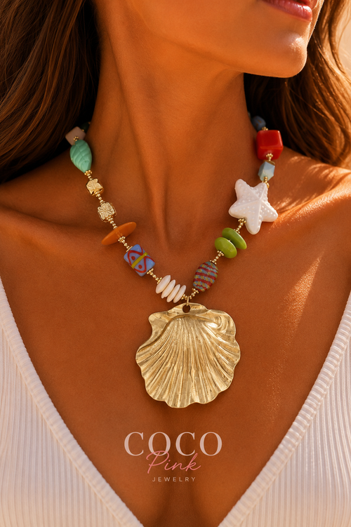 ISLAND SHELL MUSE NECKLACE