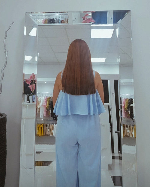 BABY BLUE PANT SET