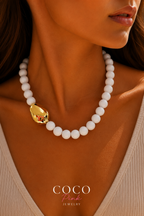 GOLDEN PEBBLE NECKLACE