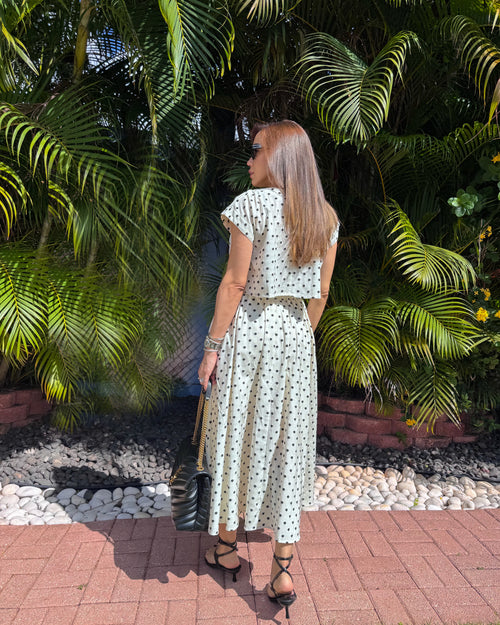 POLKA DOTS SKIRT SET