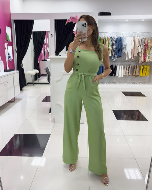 PISTACHIO JUMPSUIT