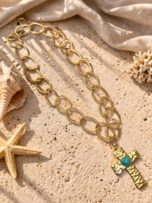 BOLD CHAIN MUSE NECKLACE