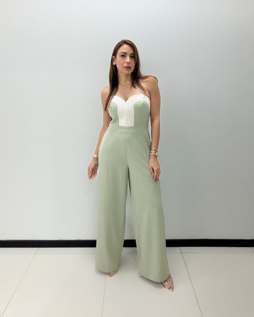 SAGE HALTER JUMPSUIT