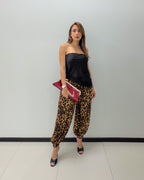 LEOPARD BALLOON PANTS