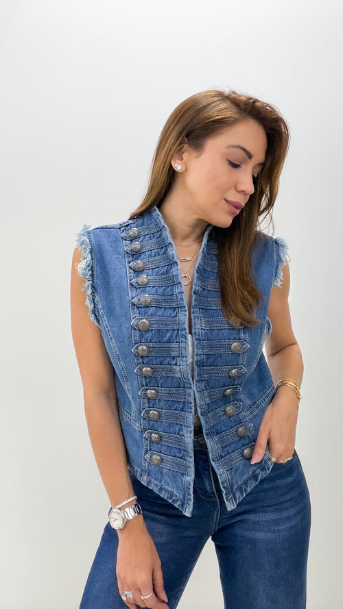 NAPOLEON DENIM VEST