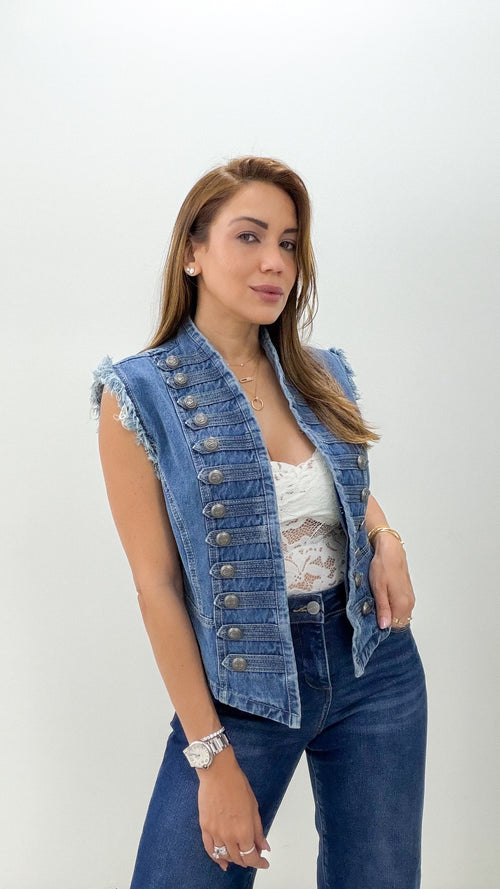 NAPOLEON DENIM VEST