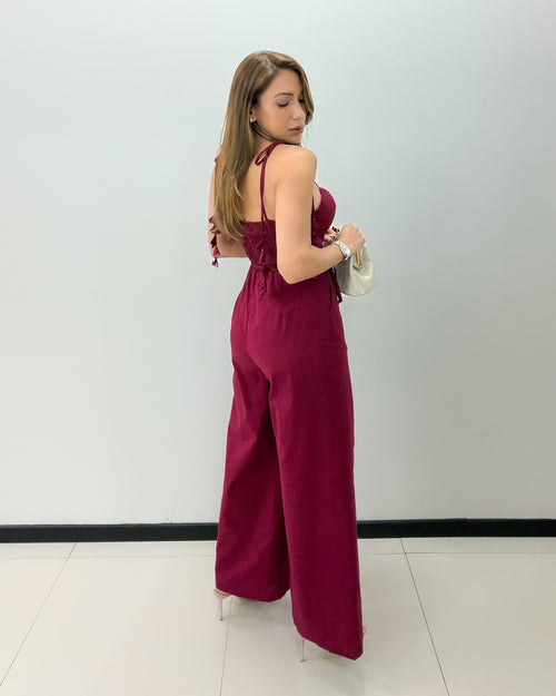 WINE JUMPSUIT