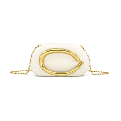 MIDNIGHT GOLD CLUTCH