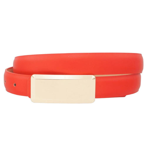 GOLD BUCKLE THIN BELT