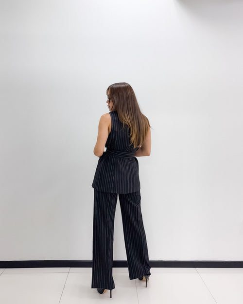 PINSTRIPES PANTSUIT