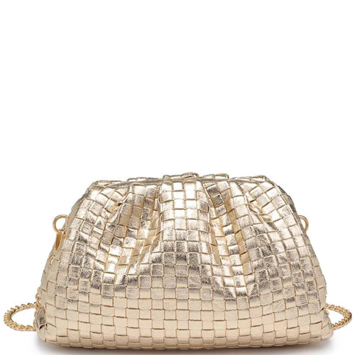 WOVEN CLUTCH