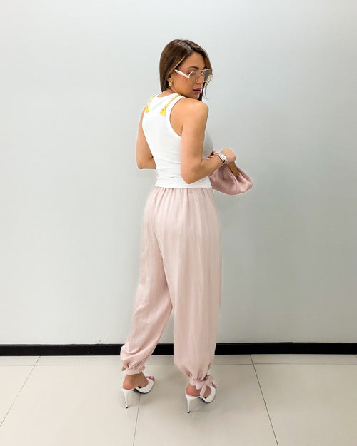 MAUVE BALLOON PANTS