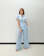 BLUE PANT SET