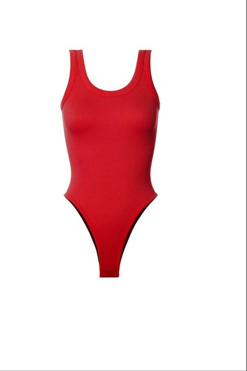 SCOOPNECK BODYSUIT