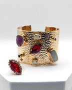 RUBY MOSAIC CUFF