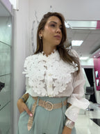 WHITE EMBROIDERED BLOUSE