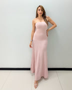 BABY PINK MIDI DRESS