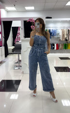 DENIM OVERALLS