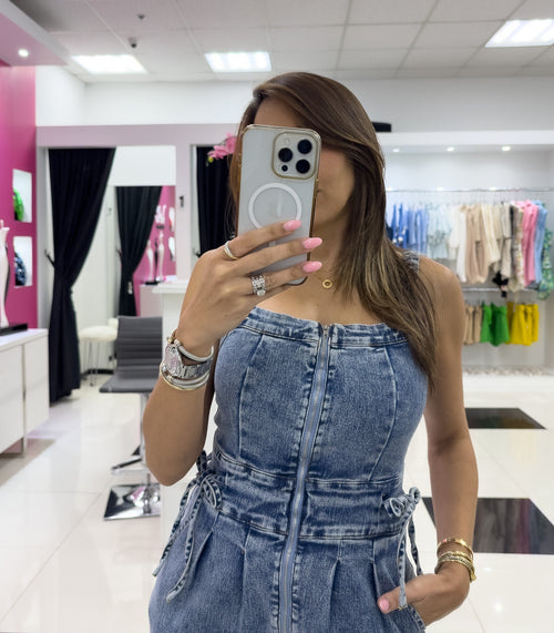 DENIM OVERALLS