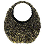 METALLIC STRAW BAG