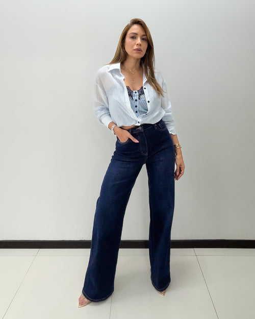 CAMI + SHIRT LACE TOP