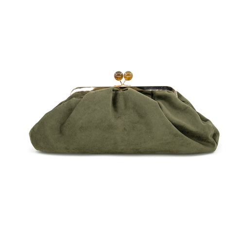 AURA SUEDE CLUTCH