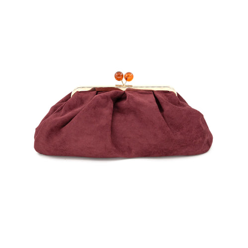 AURA SUEDE CLUTCH