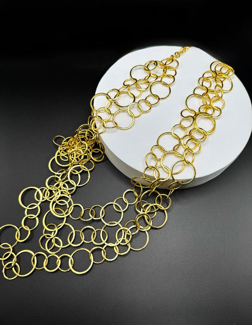 GOLDEN CIRCLES NECKLACE