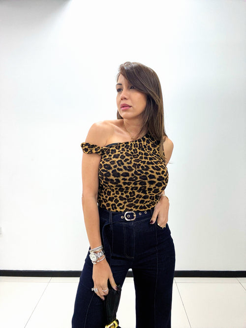 Cheetah Print Top